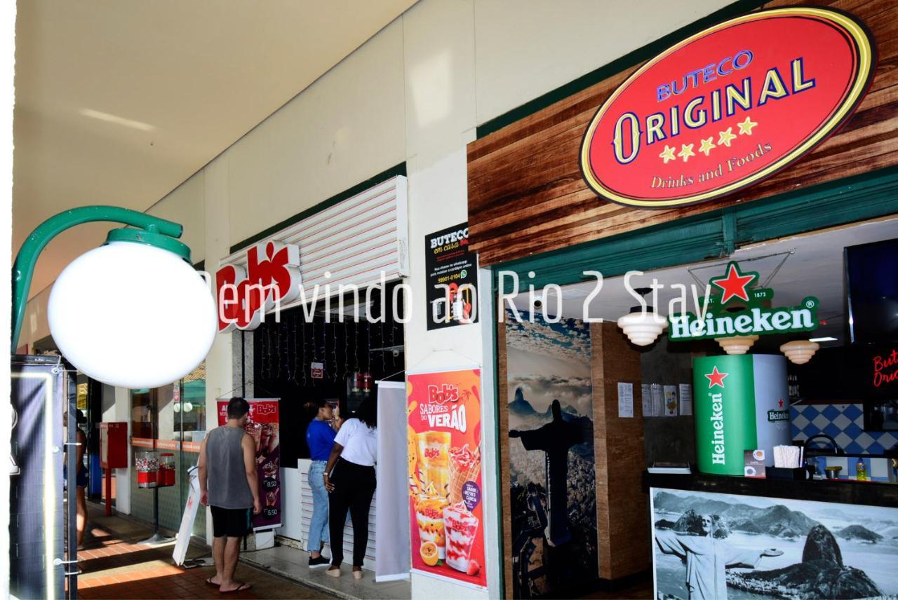 ריו דה ז'ניירו 4 Verano Stay Flat Com Garagem, Wi-Fi E Cozinha מראה חיצוני תמונה